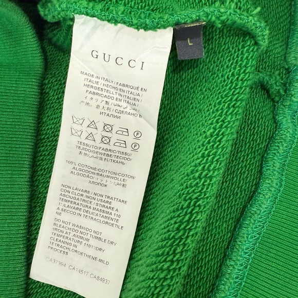 Doraemon x Gucci Green Hoodie - Picture 5 of 9